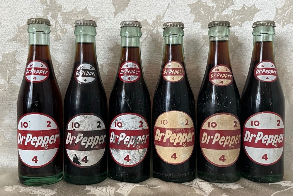 VINTAGE 6.5oz DR PEPPER 6-PACK CARRIER