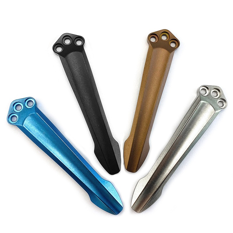 Titanium Deep Carry Pocket Clip For Benchmade Emerson Commander ZT Floding Knife