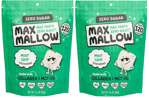 Max Mallow Zero Sugar Mint Chip 2 Pack