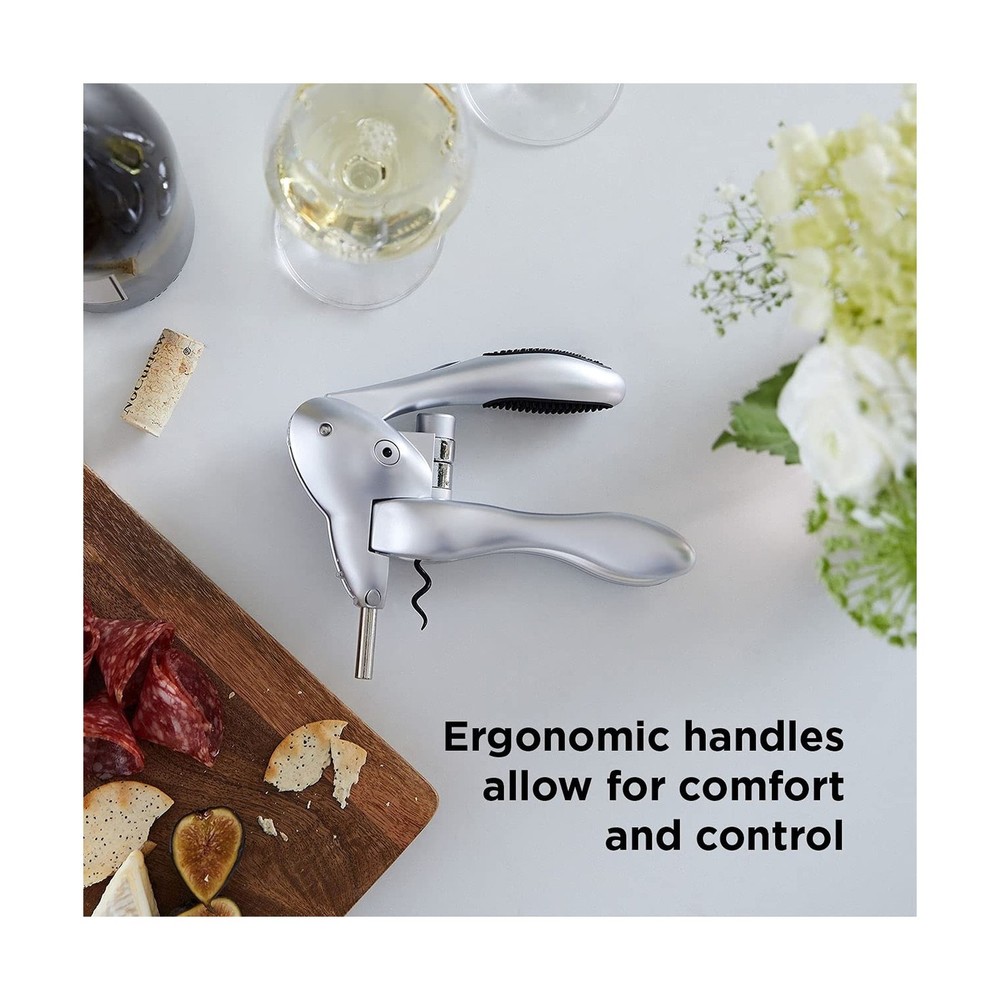 Rabbit Wine Tool Kit (Silver), 6 Piece Set Silver Fast Ship