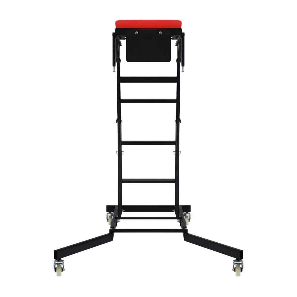 400lbs Engine Access Topside Workshop Creeper Adjustable Height Ladder 4 Wheels