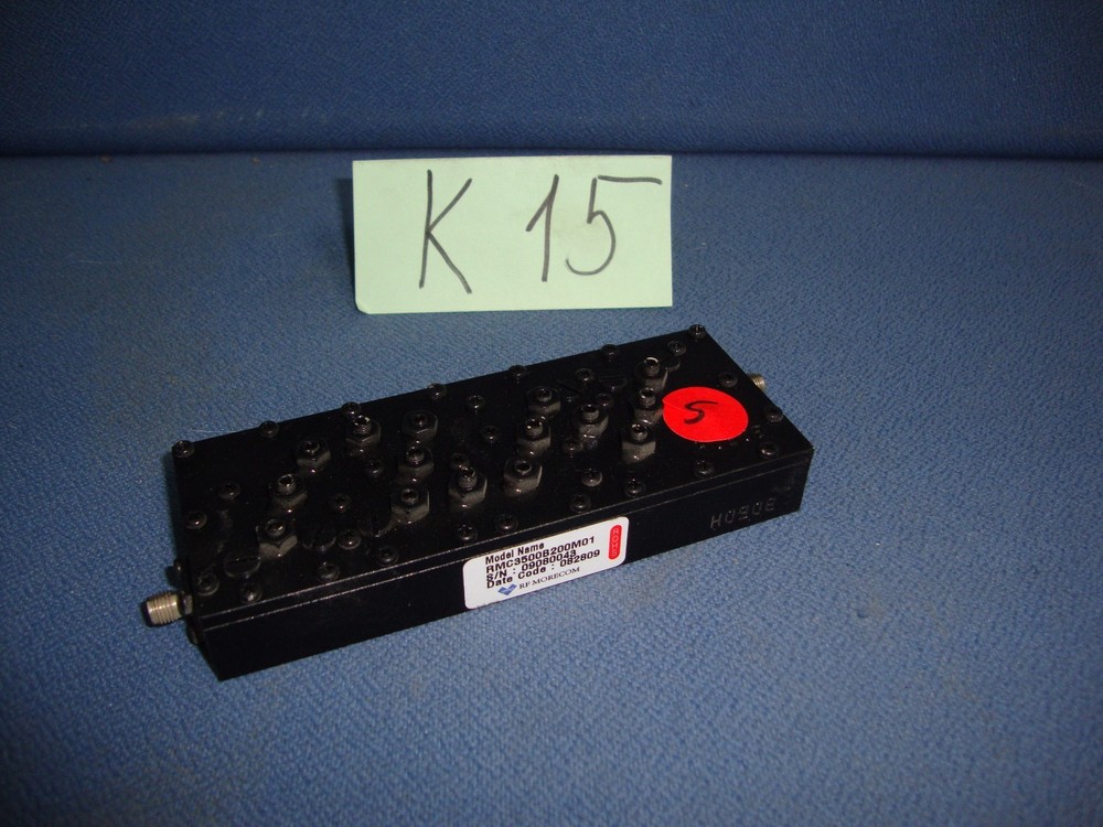 RF Morecom RMC3500B200M01  Microwave BandPass Filter