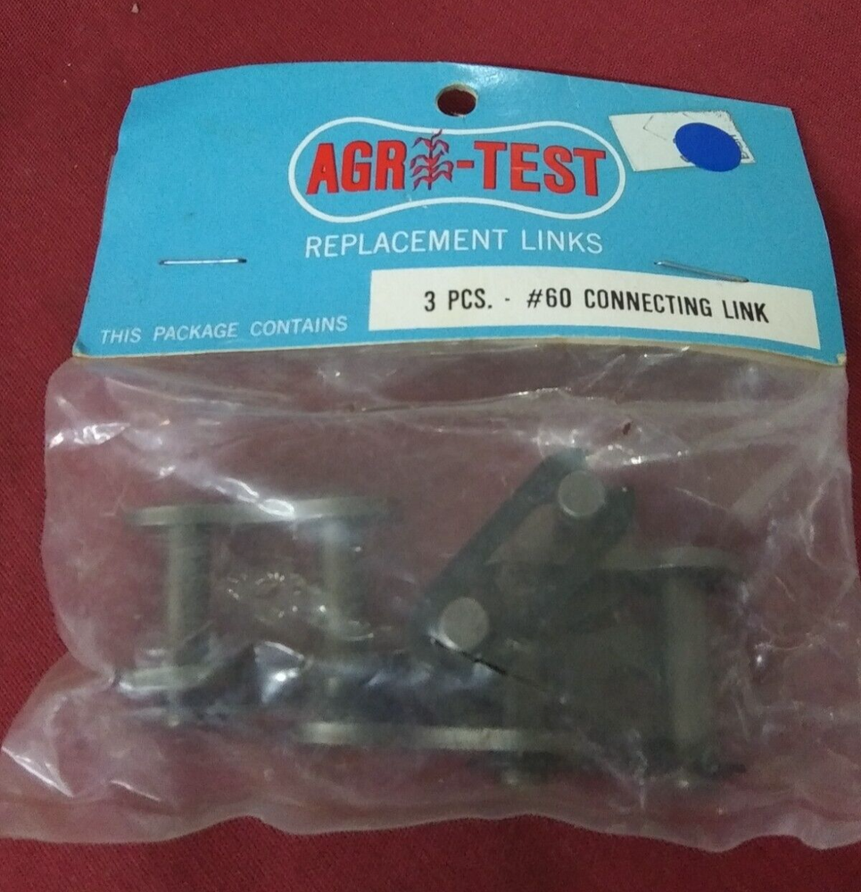 #60 Roller Chain REPLACEMENT Connecting Links 3 PACK