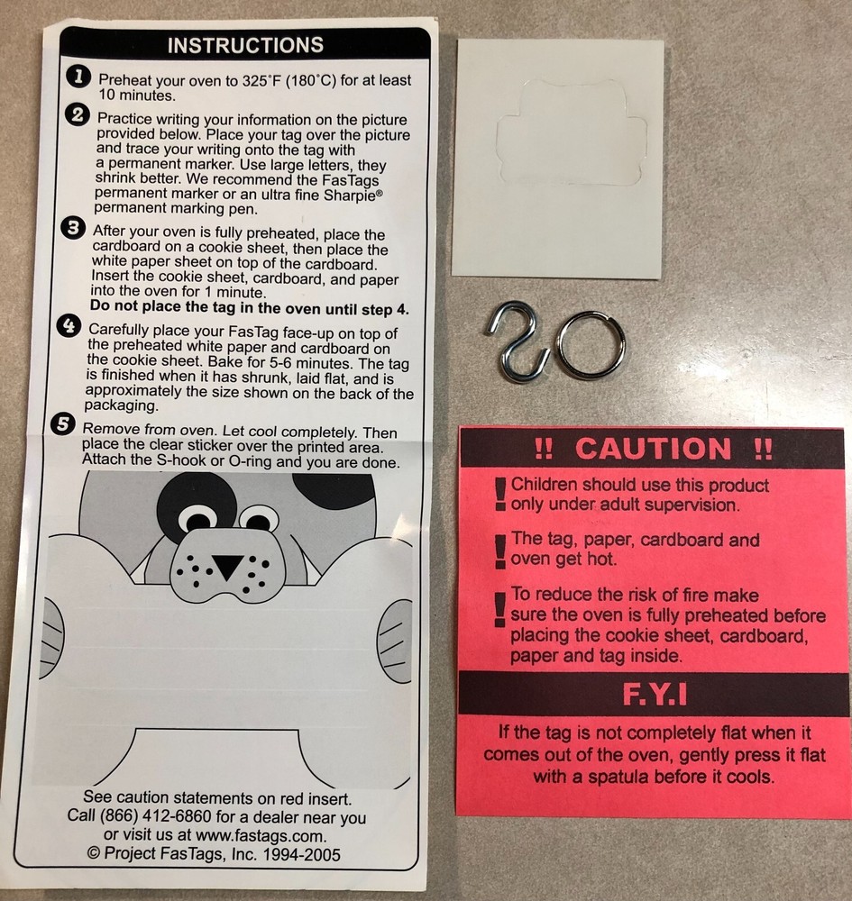 FasTags, the dog tag that shrinks "Daisies"