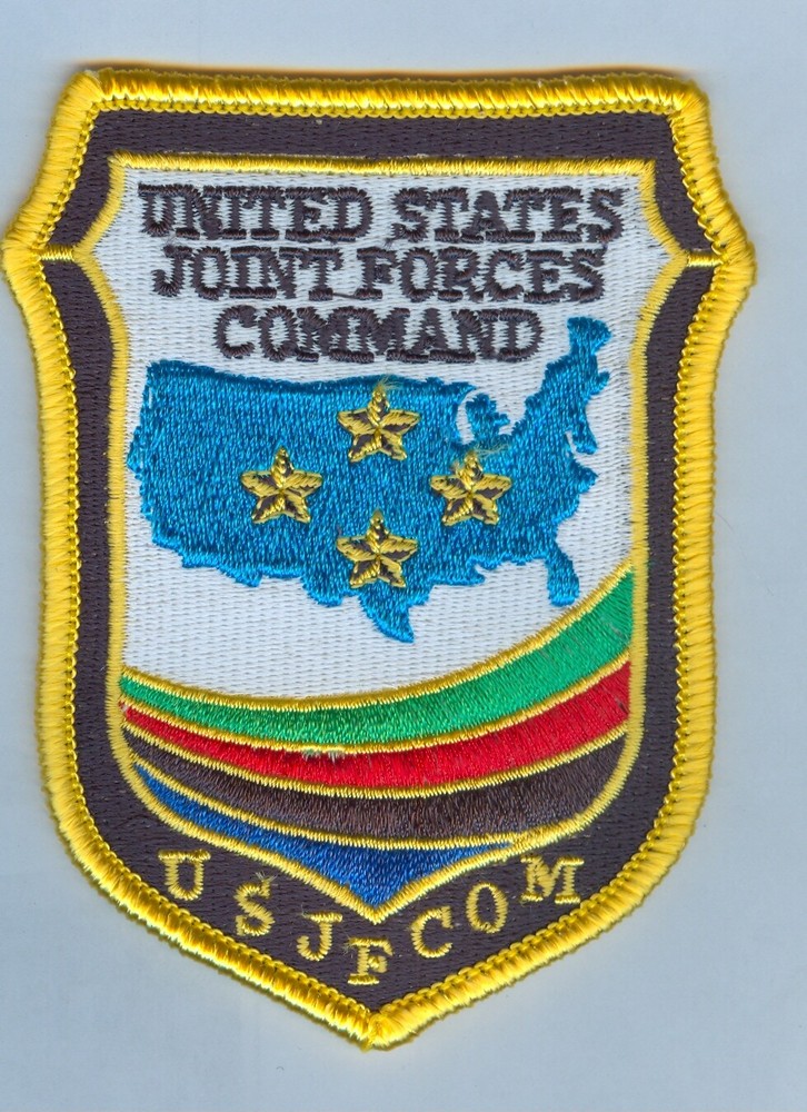 Joint Forces Command Pocket Patch - A SUPERB & BEAUTIFUL INSIGNIA!