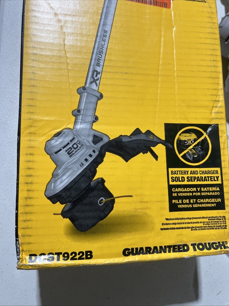 [Open-Box] (DCST922B) DeWalt 20V MAX XR Brushless Folding String Trimmer