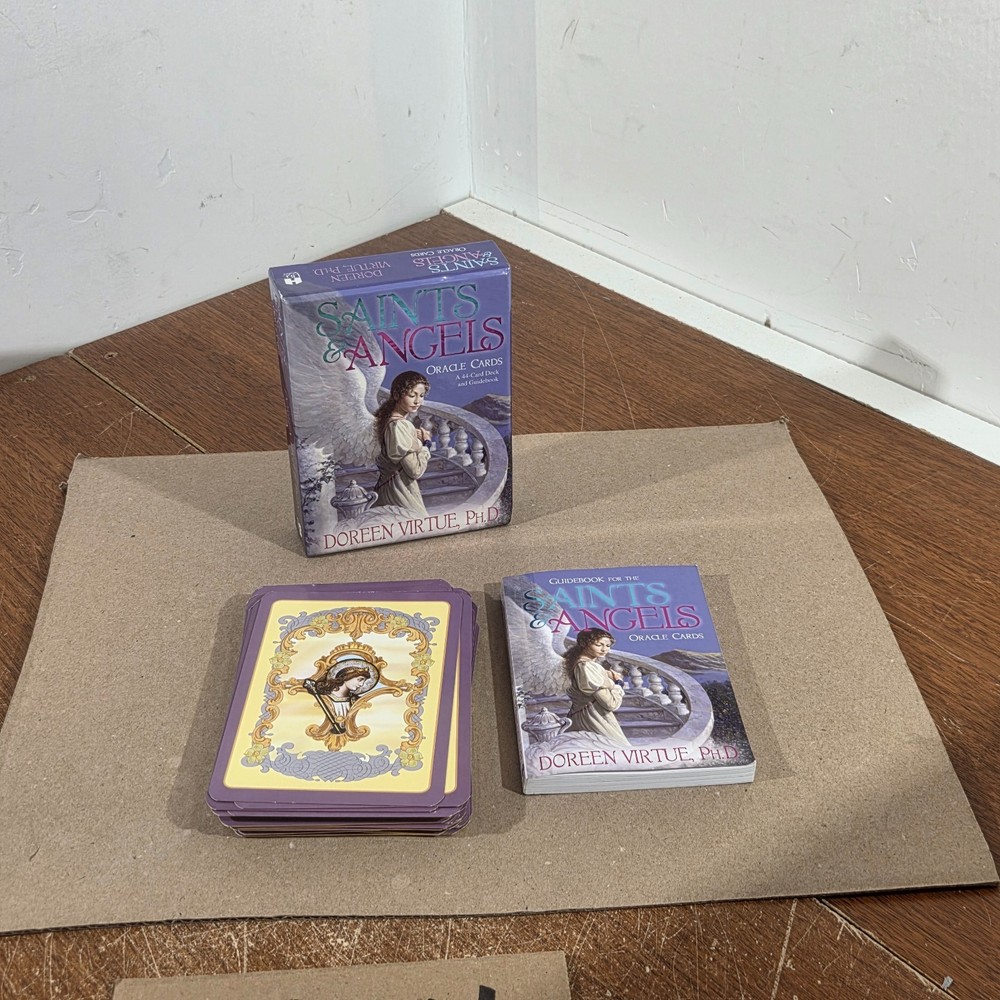 Saints & Angels Oracle Cards Doreen Virtue Complete