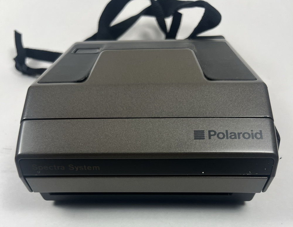 Vintage Polaroid Spectra System Camera (Untested, Light Power-On Verified)