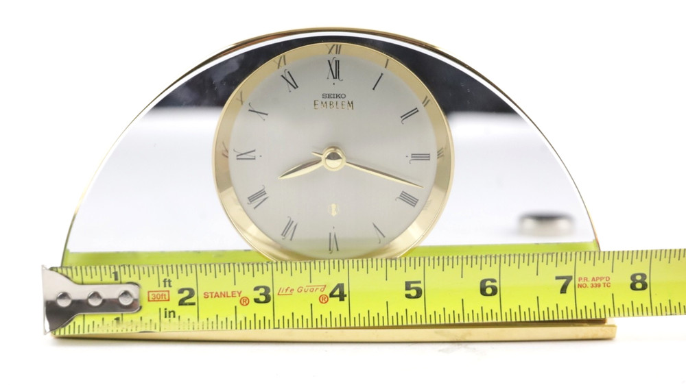 Seiko Emblem Quartz Clock HW538G - Fast Ship!