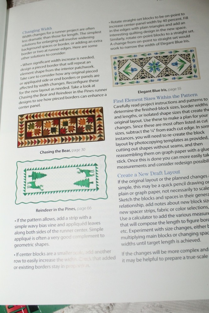 Patchwork Table Runners House of White Birches