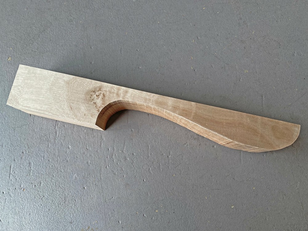 Queensland Maple Ukulele/Mandolin Neck Blank - 2nd Grade