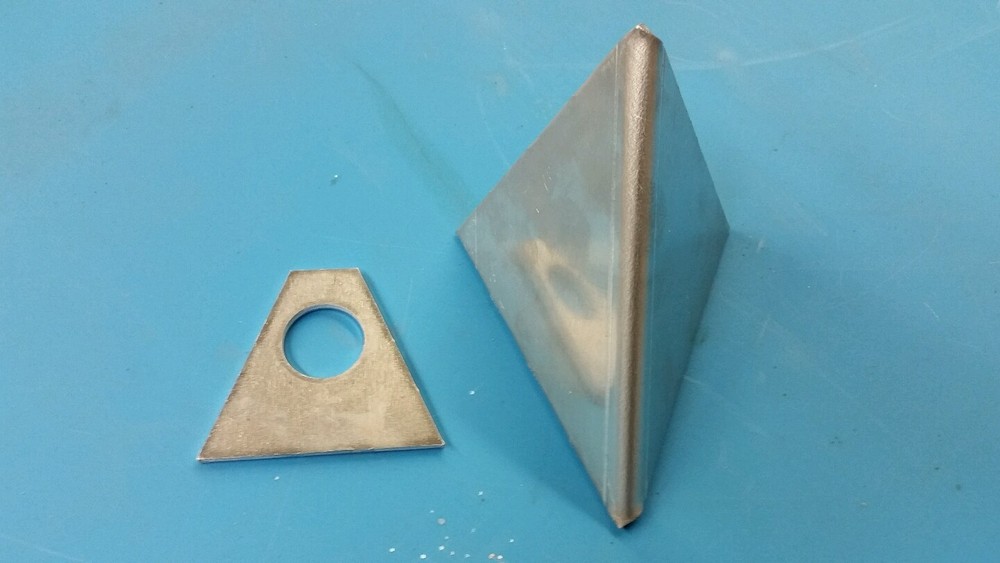 4" Pontoon lifting strakes cap kits