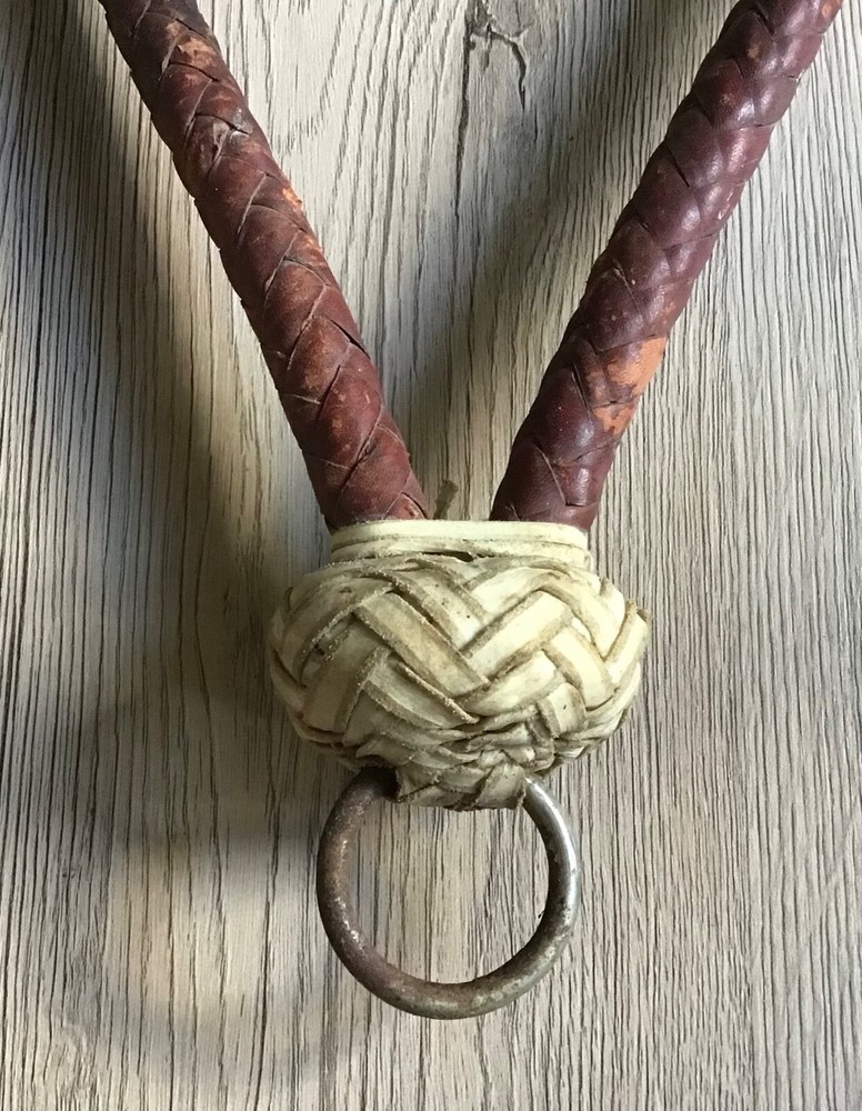 Vintage Rawhide Bosal / Hackamore