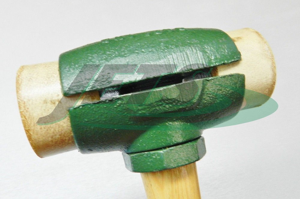 Rawhide Mallet Split Head Hammer #5 GARLAND 31005 with 2-3/4" Rawhide Faces