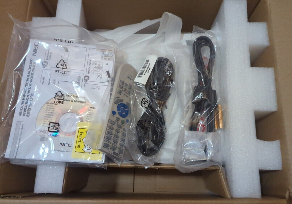 NEC Projector Model No. NP-MC372X (New in Original Box)