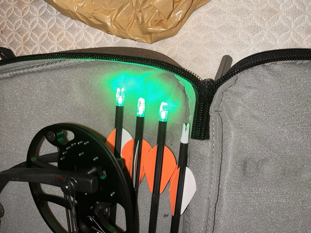 BlackOut Archery Bow Case with Camo Design and Carry Handle