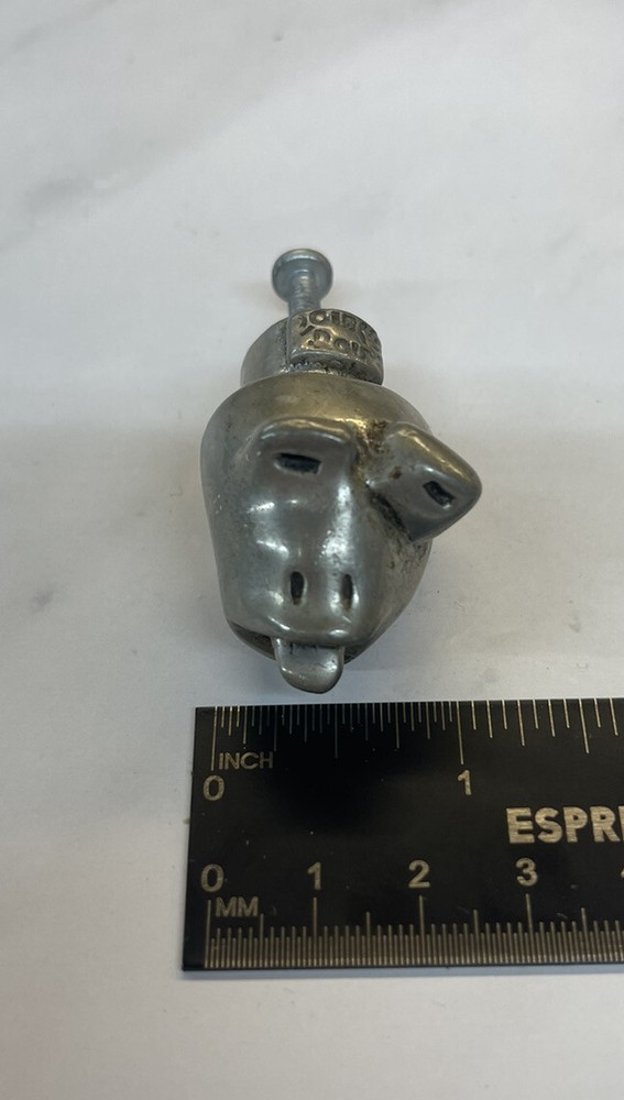 Original Pewter Roux Roux DOOR DRAWER PULL Frog