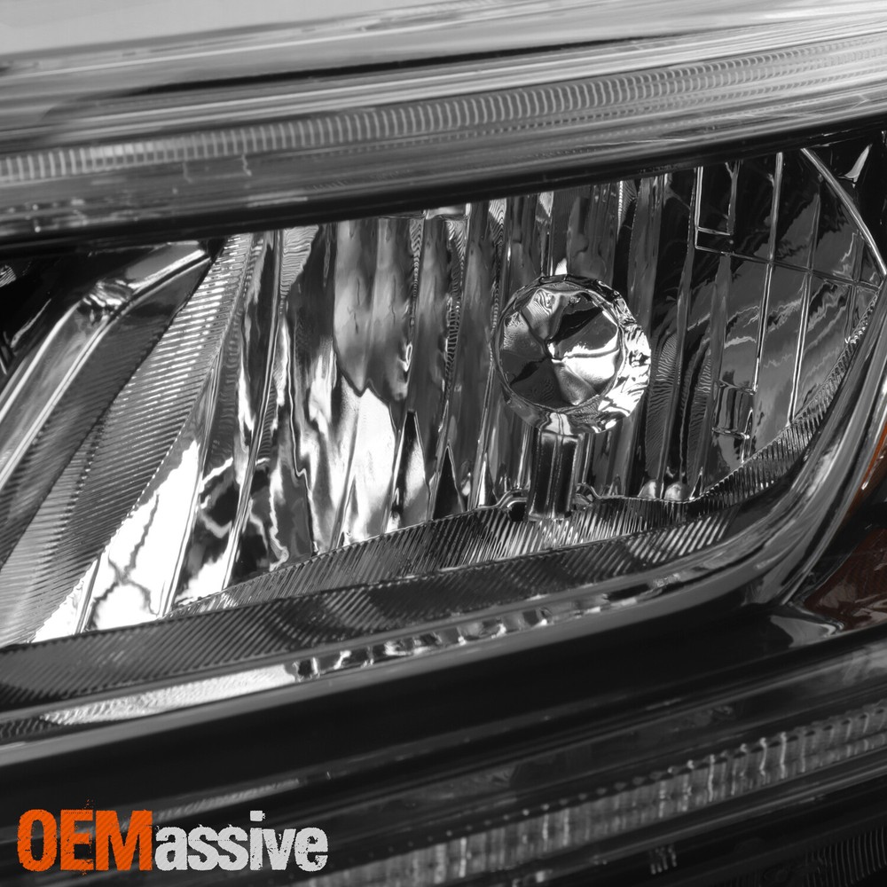 For 2015-2016 Honda CRV Halogen Type w/LED DRL Headlight Headlamp Left + Right