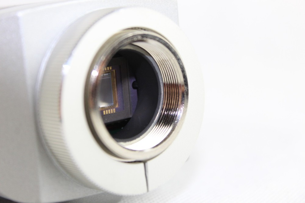 Hitachi CCTV Solid State Security Camera. Model KP-120U With 50mm Tamron Lens