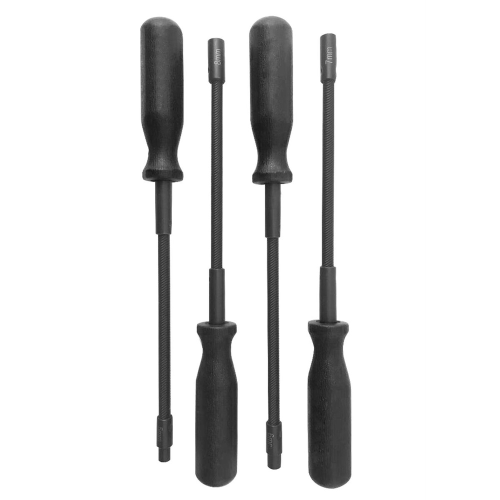 CTA Manufacturing 4 Piece Metric Flex Nut Driver Set