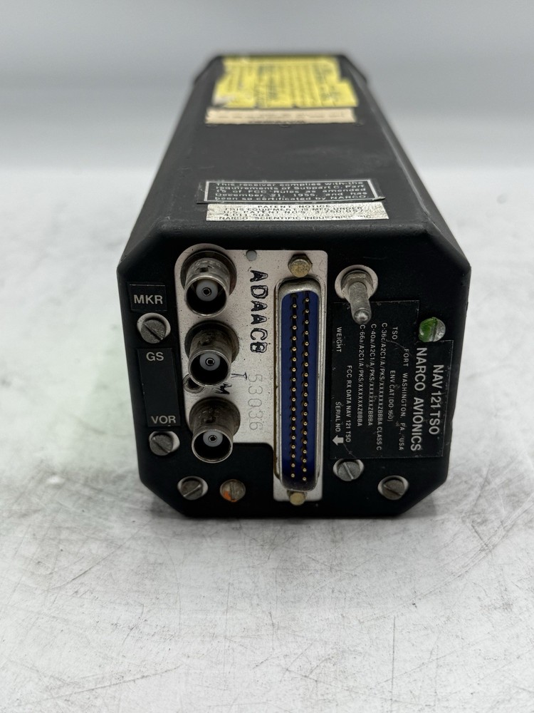 Narco NAV121 VOR/LOC Indicator READ