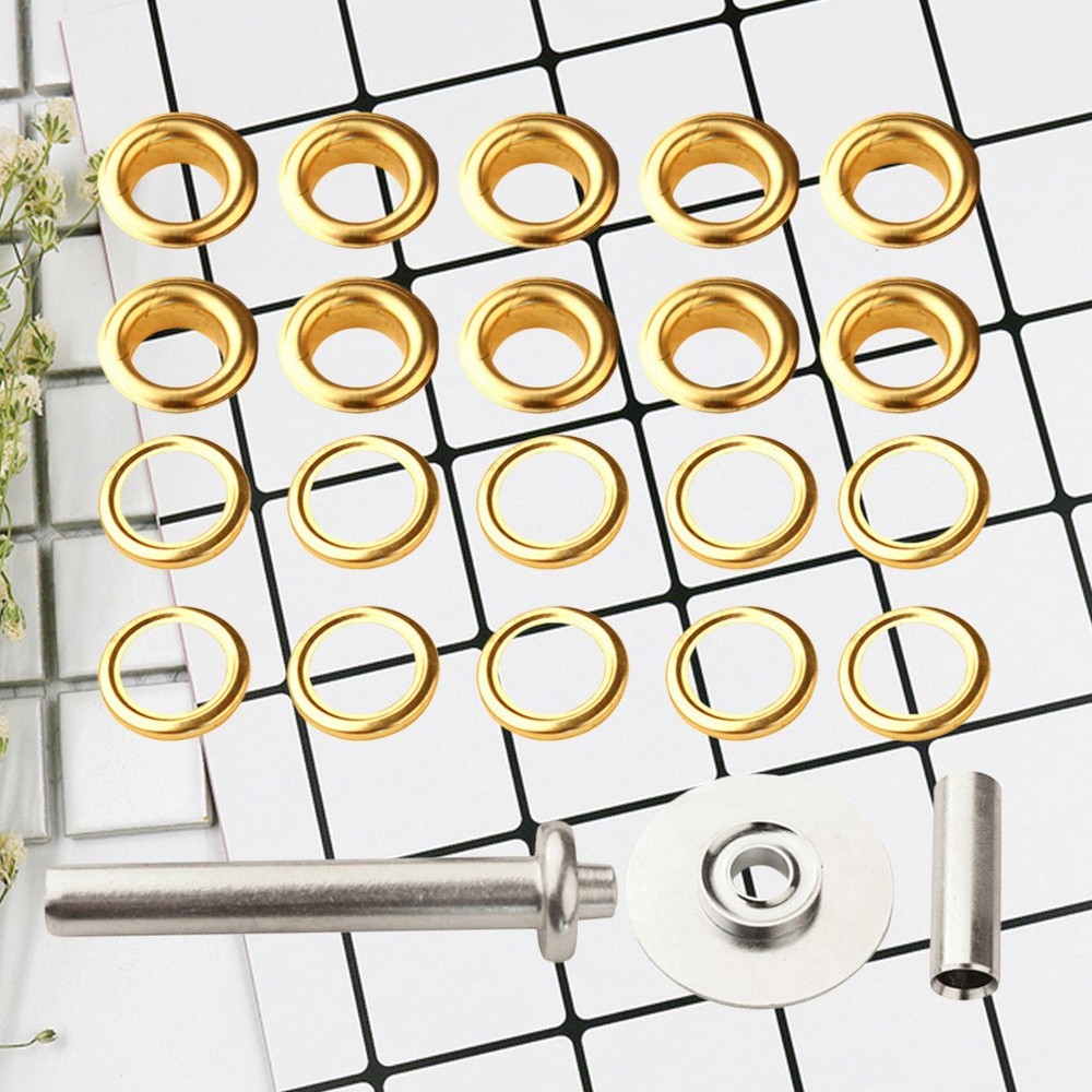 103 Pcs Eyelet Plier Grommet Tool Kit Setting Pliers Hand Press Punch