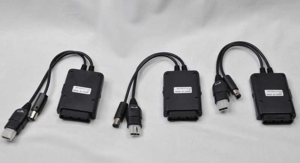 Universal Controller Adapter Converts PS2 Remote To XBOX Or Nintendo Gamecube