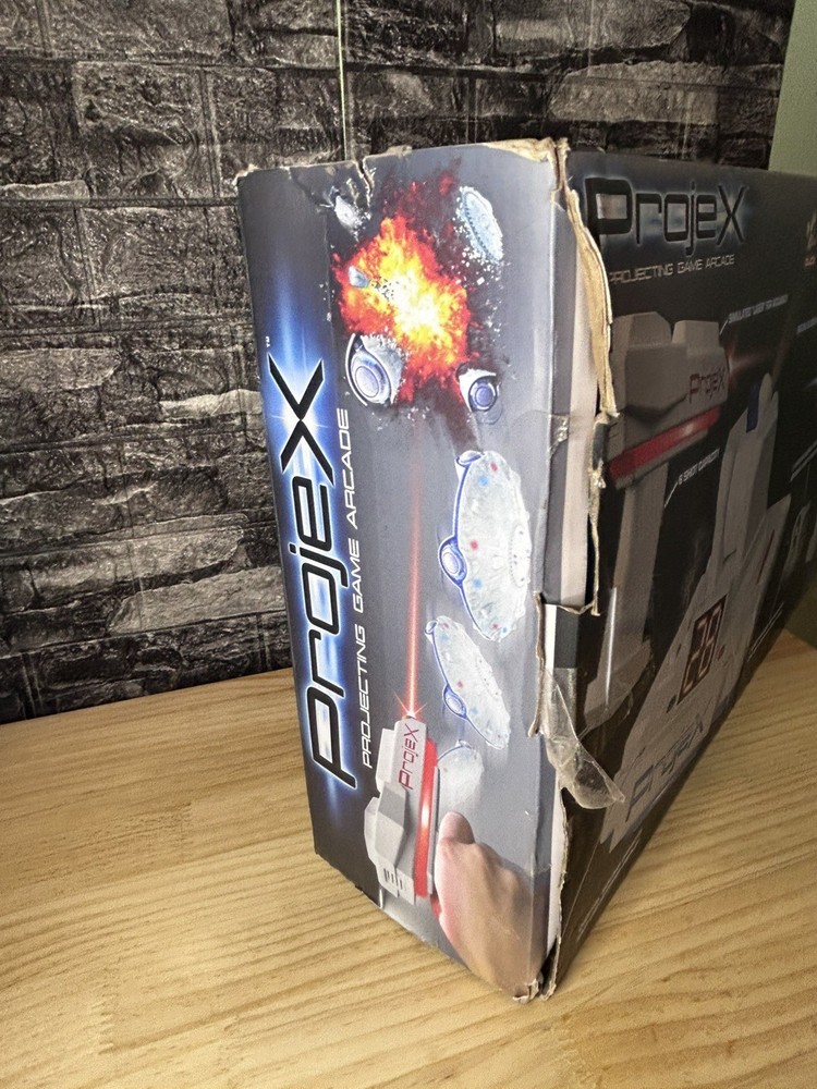 ProjeX Projecting Game Arcade Interactive Laser Animated Target - open box