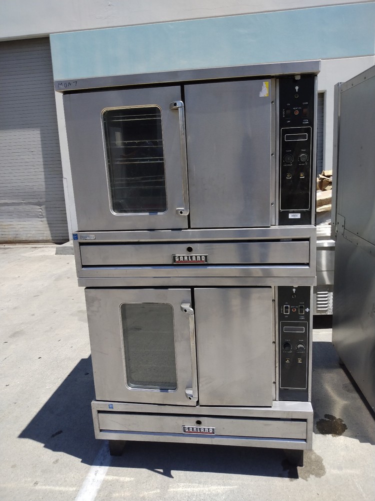 GARLAND DOUBLE STACK CONVECTION OVENS- NATURAL GAS