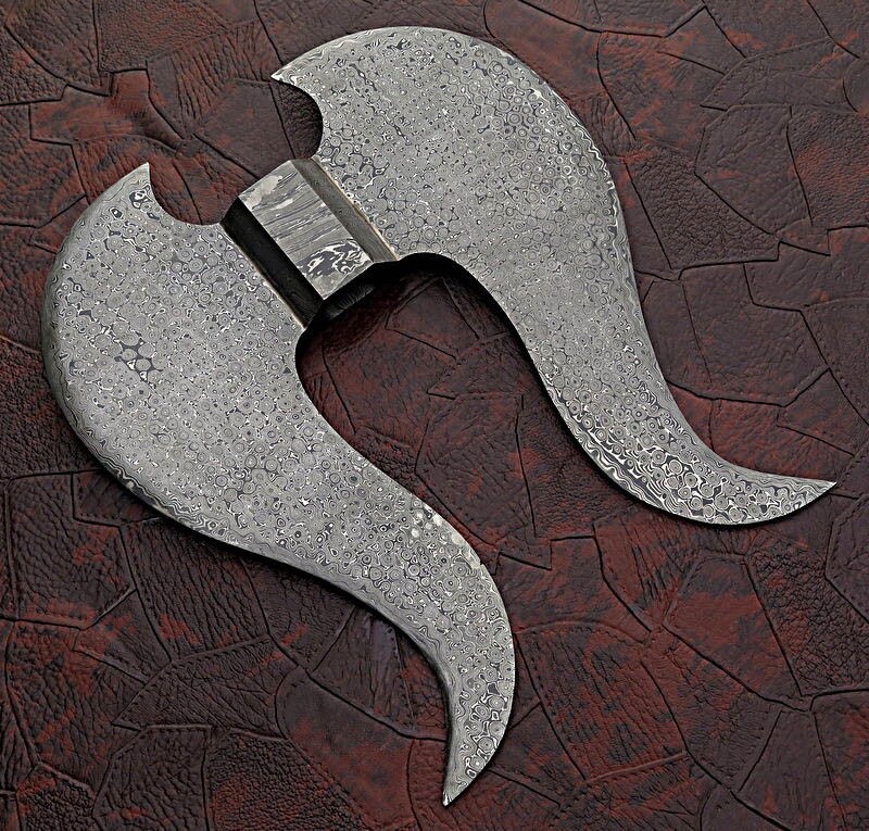 Handmade Damascus Steel Axe Blade