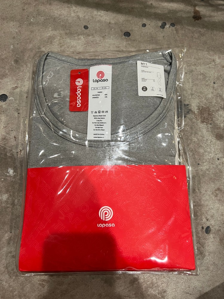 Lapasa Men's Thermal Base Layer Set - 2XL