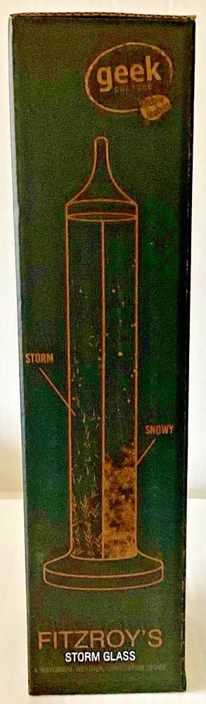 Fitzroy Storm Glass 11" Heebie Jeebies New In Box