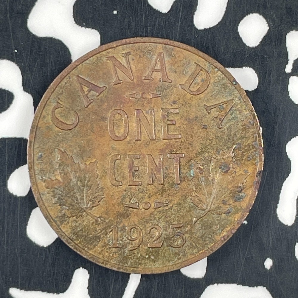 1925 Canada Small Cent Lot#JM1213 Nice! Key Date!
