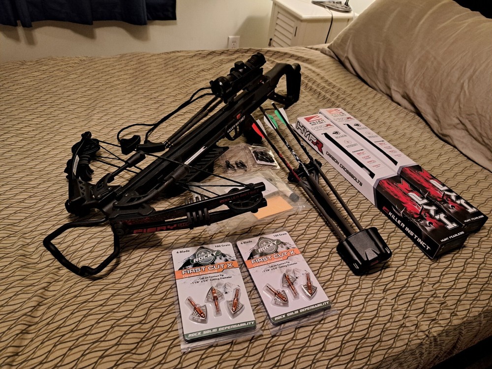 Killer Instinct Crossbow Set With Target