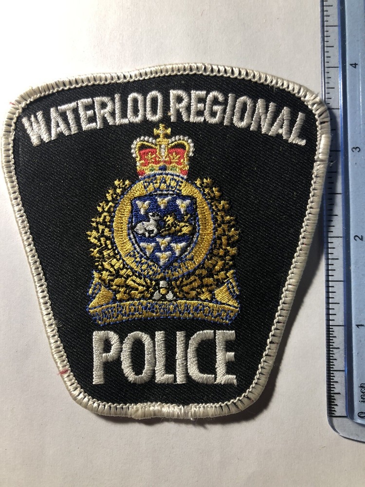 Waterloo Regional Police Patch ~ Canada