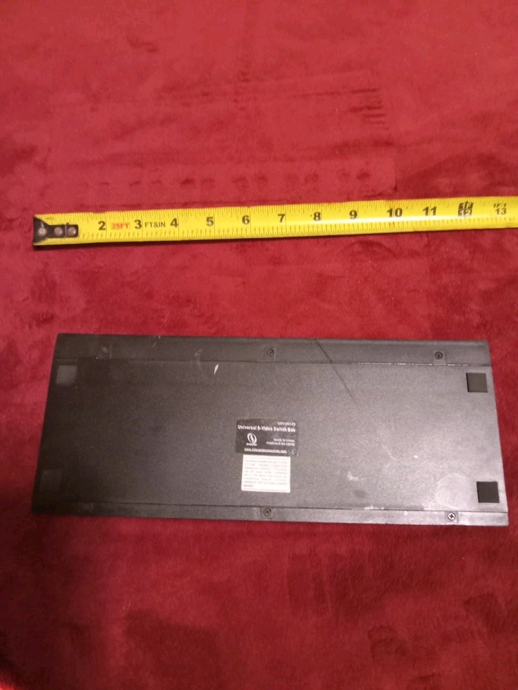 5-Way System Selector AV Switch RCA S-Video for VCR PSX PS2 DVD CD