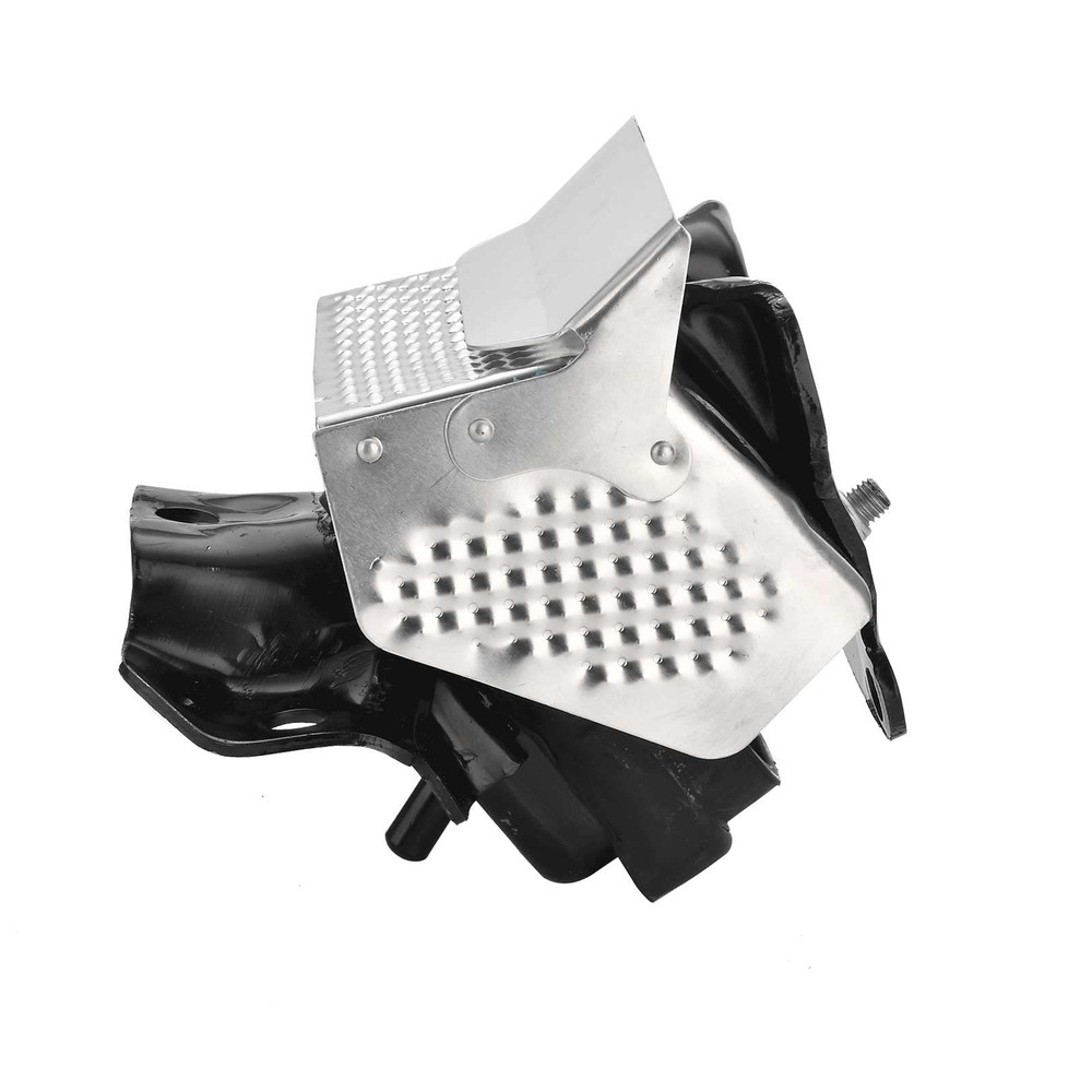 2PCS Engine Motor Mount Kit with Heat Shield Right Left Trans Black