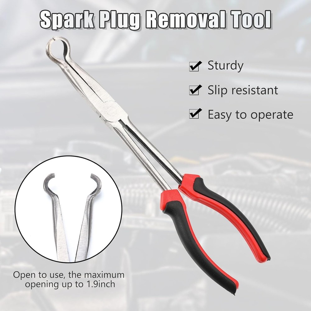 2 Pack Spark Plug Wire Removal Tool Kit Includes Spark Plug Boot Removal Tool an