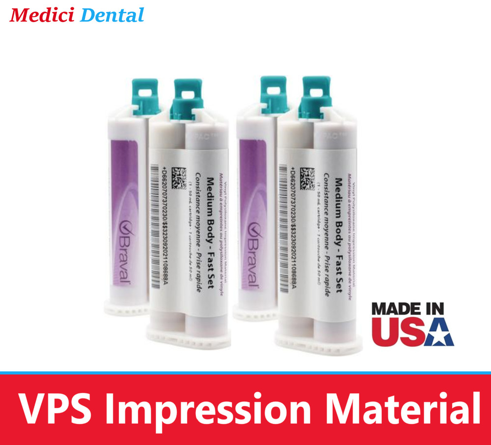 Dental VPS Impression Material Light/Medium Body / Heavy Body - Regular/Fast Set