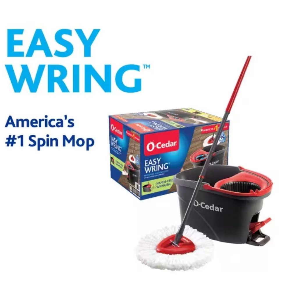 EasyWring™ Spin Mop & Bucket System