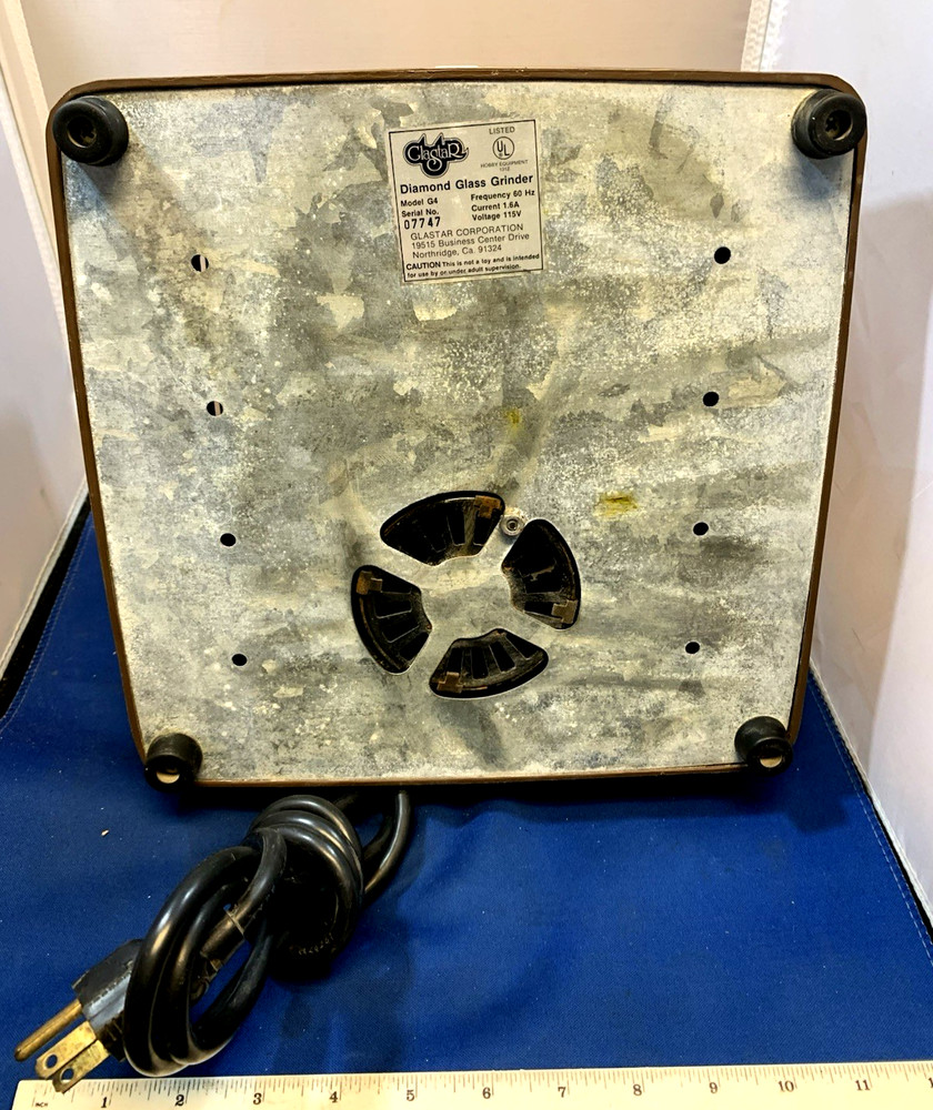 Glastar Diamond Glass Grinder G4, Tested & Works Great