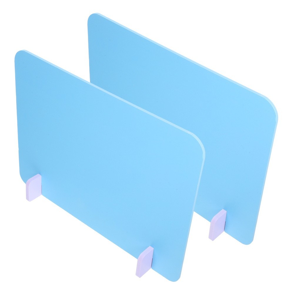 2 Sets Student Testing Dividers Countertop Privacy Classroom for