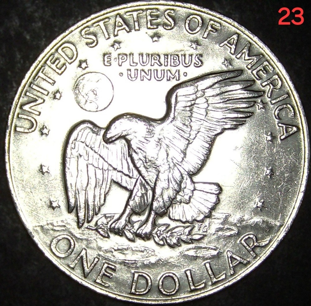 1977 P "Ike" Eisenhower $1 Almost Uncirculated 💥💥