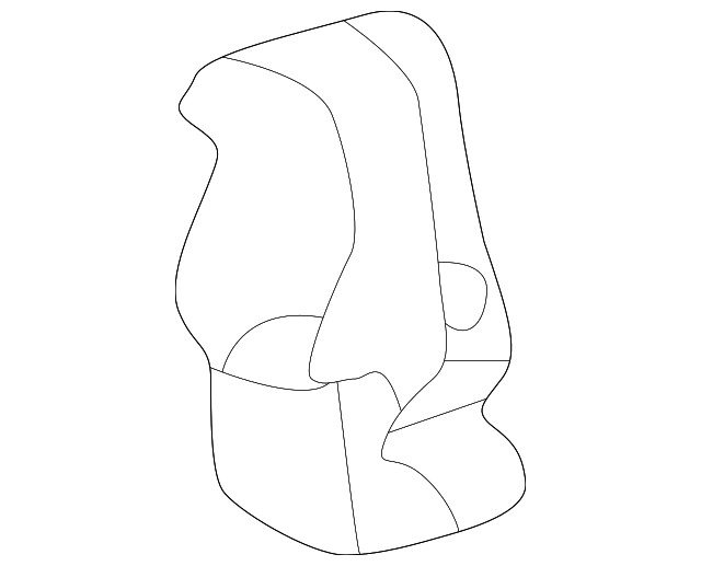 Genuine GM Lower Air Duct Extension 88970271