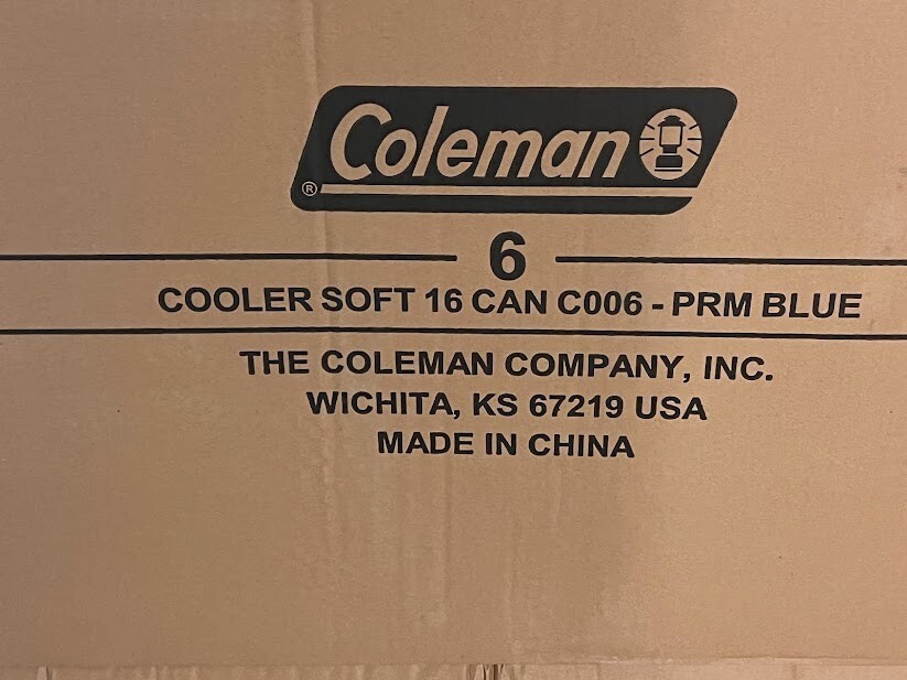 COLEMAN SOFT 16 CAN COOLER