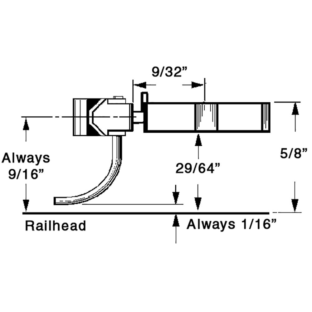 Kadee #803 Plastic Couplers & Gearboxes Black On3 Scale