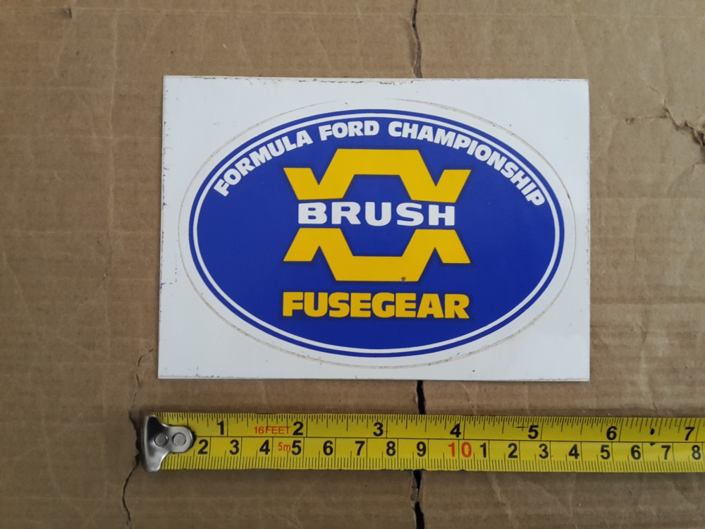 FORMULA FORD FUSEGEAR Original STICKER