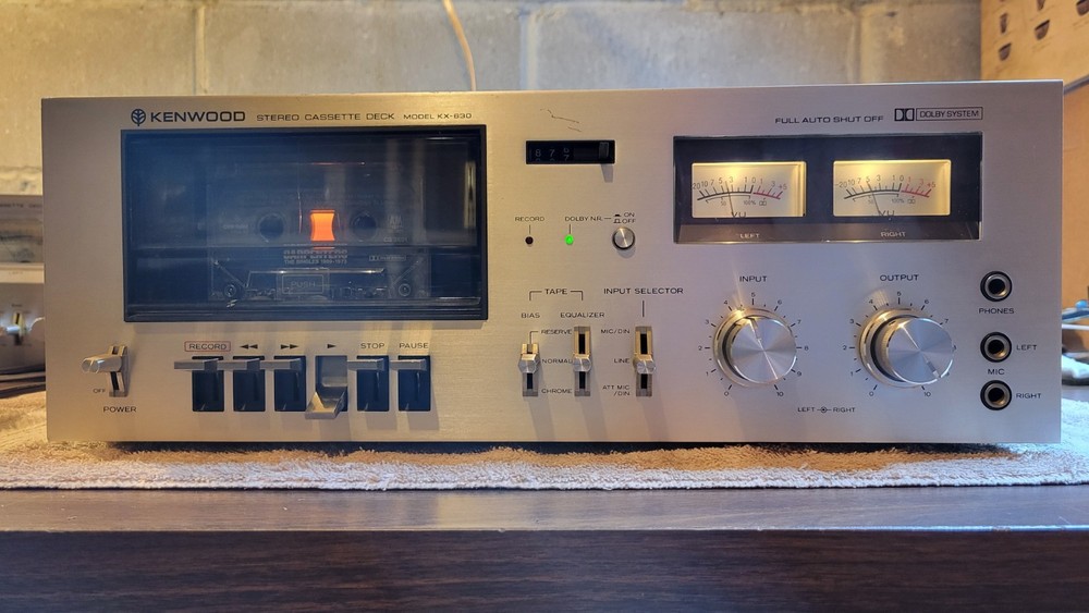 Kenwood KX-630 cassette deck