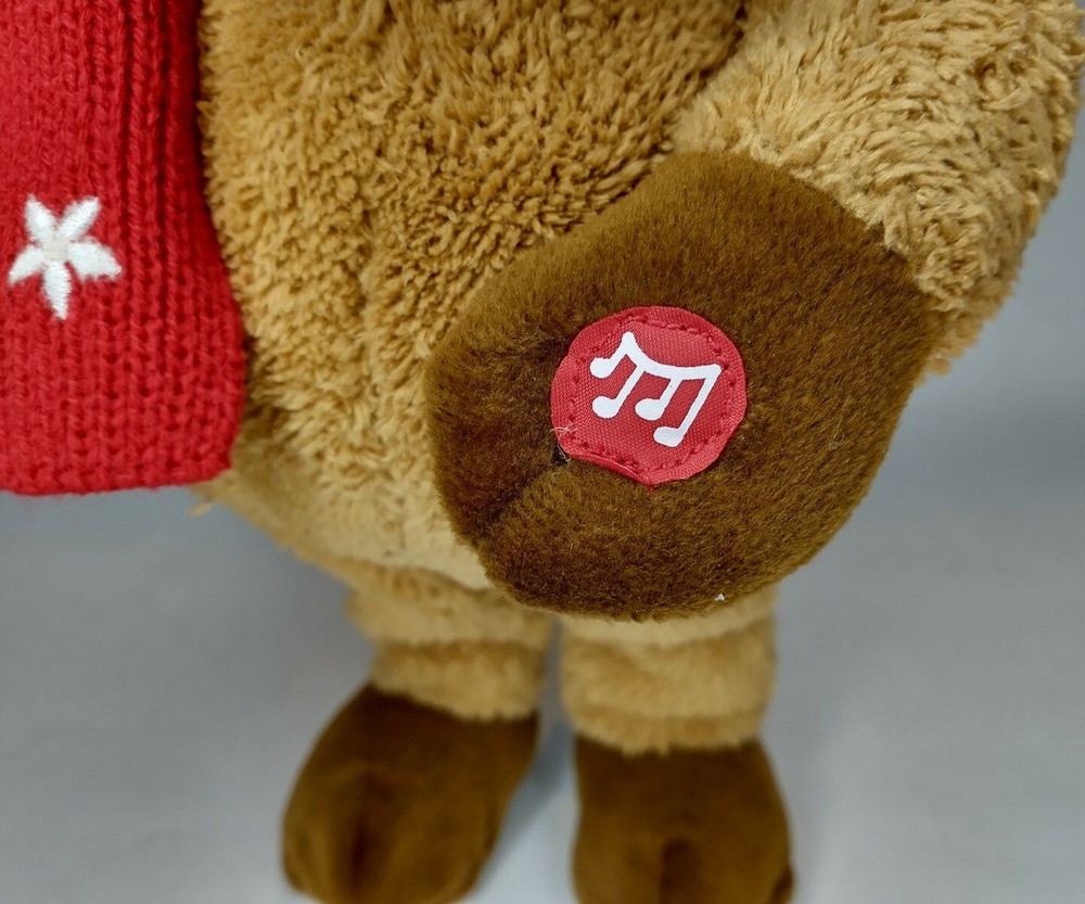 Singing Dancing Interactive 13 Inch Plush Reindeer