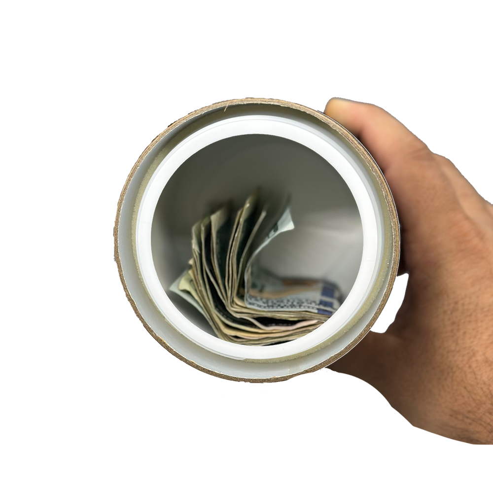 Stash Can- Secret Storage Container- Coffe Can Yuban